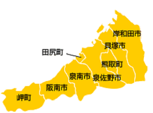 クラシード阪南　地図